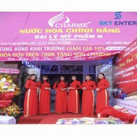 Tổ Chức Sự Kiện Khai Trương Cửa Hàng Charme